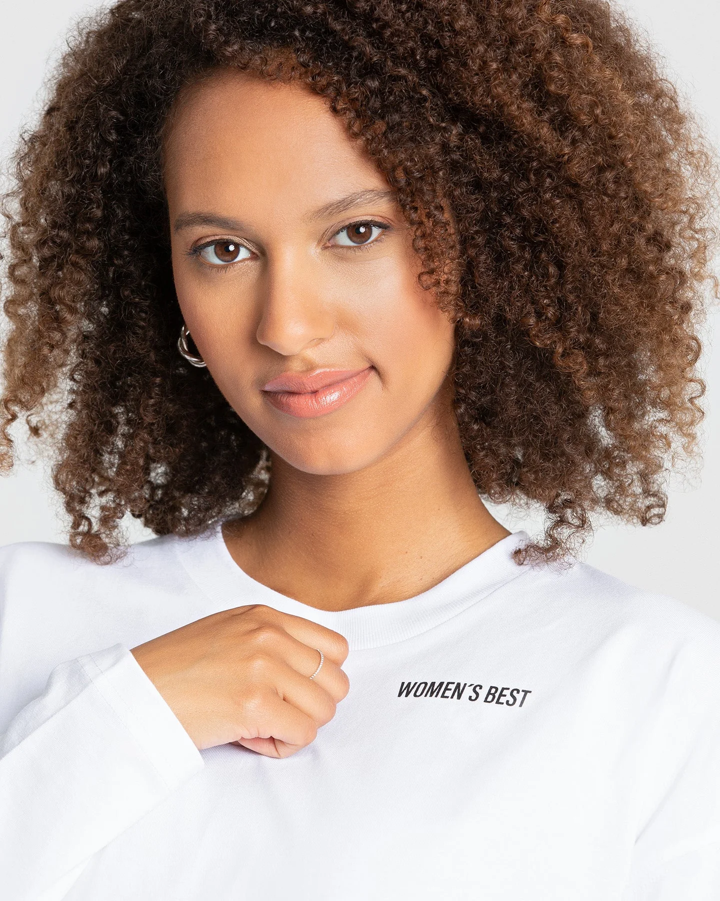Comfort Oversized Long Sleeve T-Shirt | White - Image 5